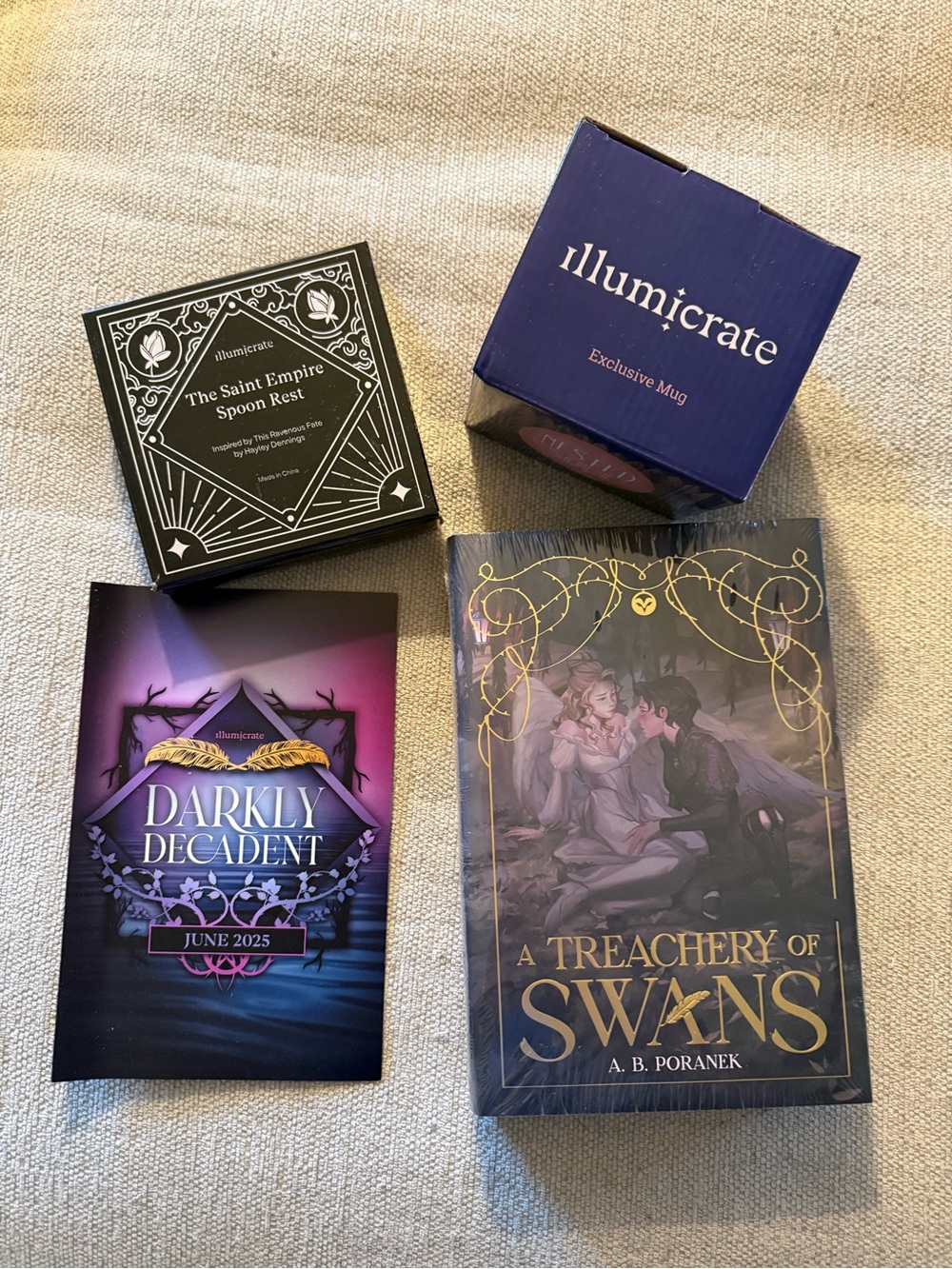ILLUMICRATE A Treachery of Swans by A B Poranek BUNDLE